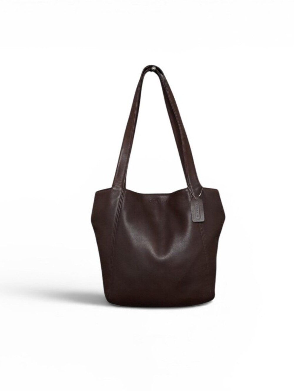 Coach 1990s Vintage Lexington Leather Lightweight Tote Gently Loved